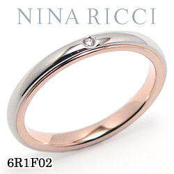 NINA RICCI 6R1F02 【Pt900(プラチナ)/K18PG(ピンクゴールド 