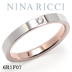 NINA RICCI 6R1F07 Pt900/K18PG _Ch O